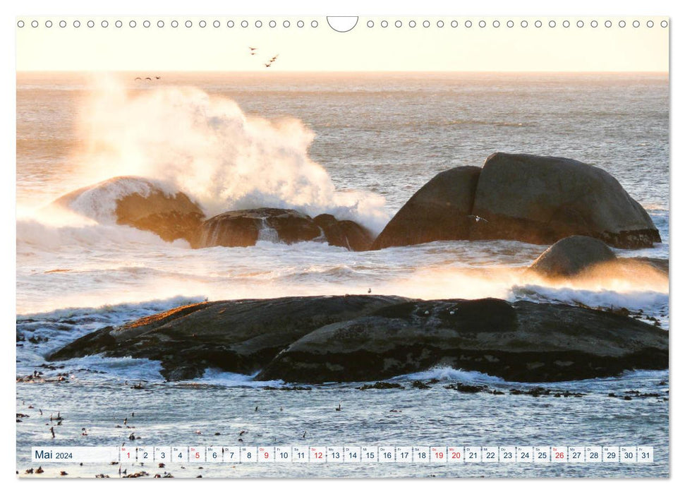 South Africa - Sea from the Cape (CALVENDO wall calendar 2024) 