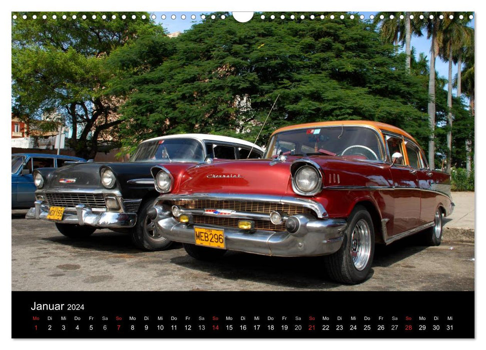 Cuba impressions (CALVENDO wall calendar 2024) 