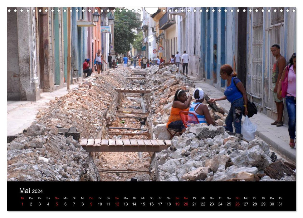 Cuba Impressionen (CALVENDO Wandkalender 2024)