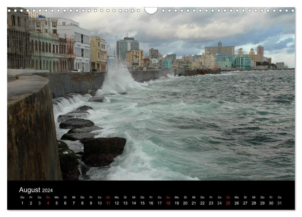 Impressions de Cuba (Calendrier mural CALVENDO 2024) 