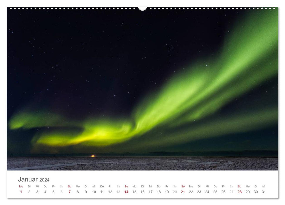 Iceland – Island in magical light (CALVENDO wall calendar 2024) 