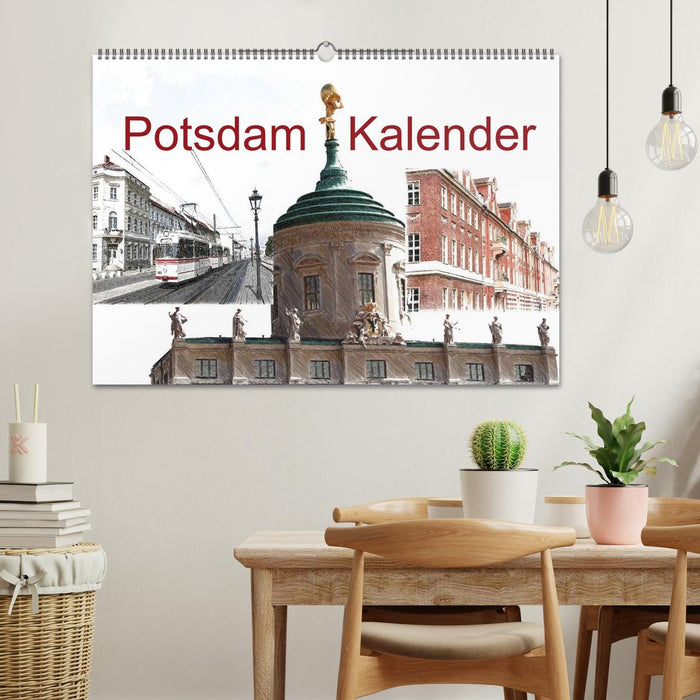 Calendrier de Potsdam (calendrier mural CALVENDO 2024) 