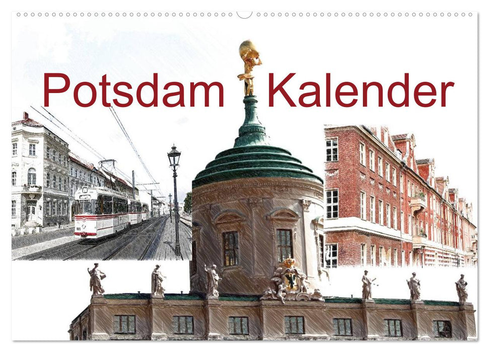 Calendrier de Potsdam (calendrier mural CALVENDO 2024) 