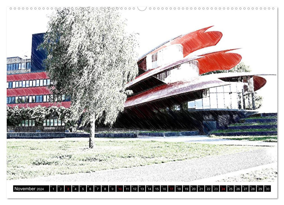 Potsdam calendar (CALVENDO wall calendar 2024) 