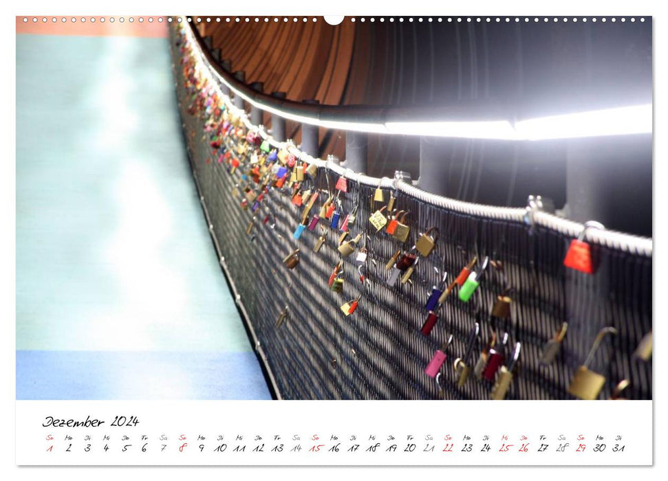 Night shift - Nighttime impressions of the Ruhr area and the Lower Rhine (CALVENDO wall calendar 2024) 