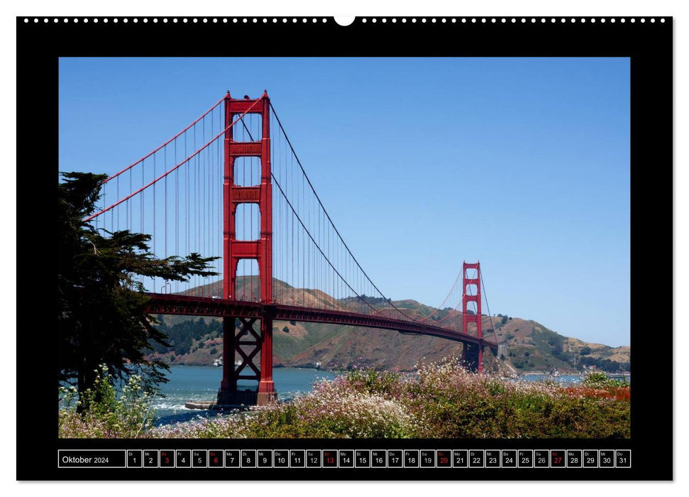 Wonderful San Francisco (CALVENDO wall calendar 2024) 