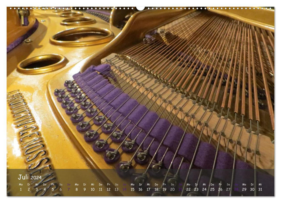 TASTEN Symphonie (CALVENDO Wandkalender 2024)
