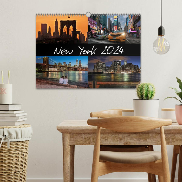 New York (CALVENDO wall calendar 2024) 