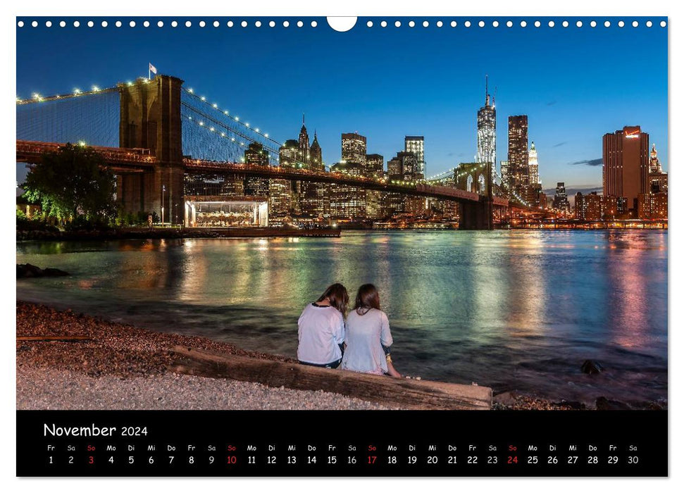 New York (Calendrier mural CALVENDO 2024) 