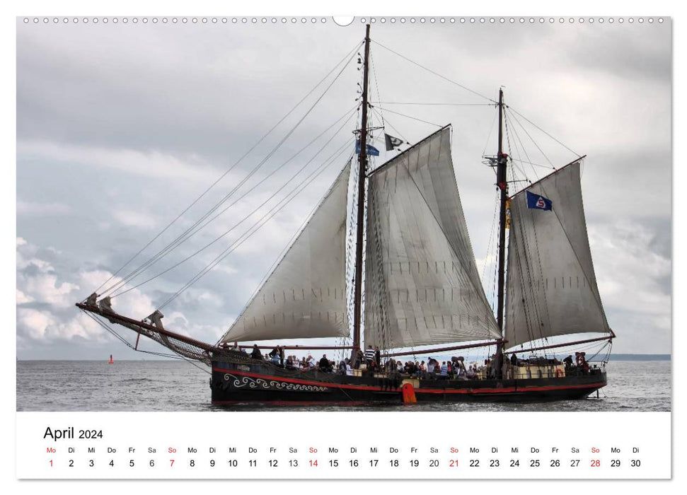 Sail away (CALVENDO Premium Wandkalender 2024)