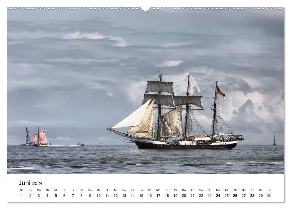 Sail away (CALVENDO Premium Wall Calendar 2024) 