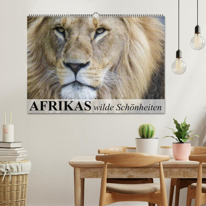 Africa's wild beauties (CALVENDO wall calendar 2024) 