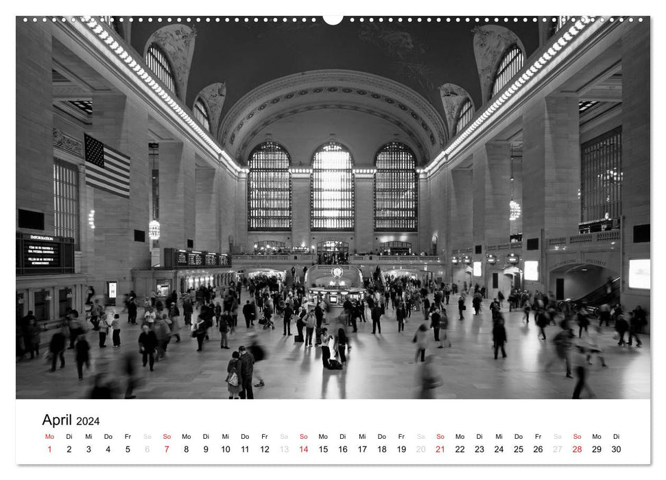 New York (CALVENDO Premium Wandkalender 2024)