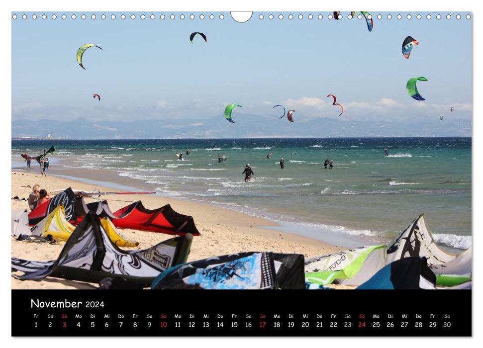 Kitesurfing – fascination on the water (CALVENDO wall calendar 2024) 