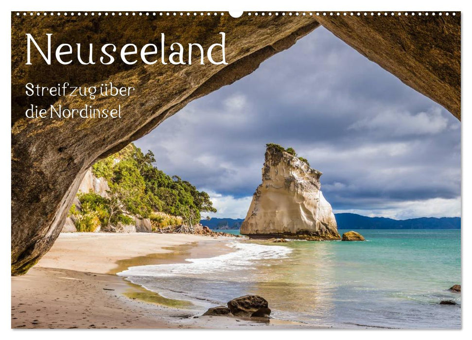 New Zealand - Foray across the North Island / CH version (CALVENDO wall calendar 2024) 