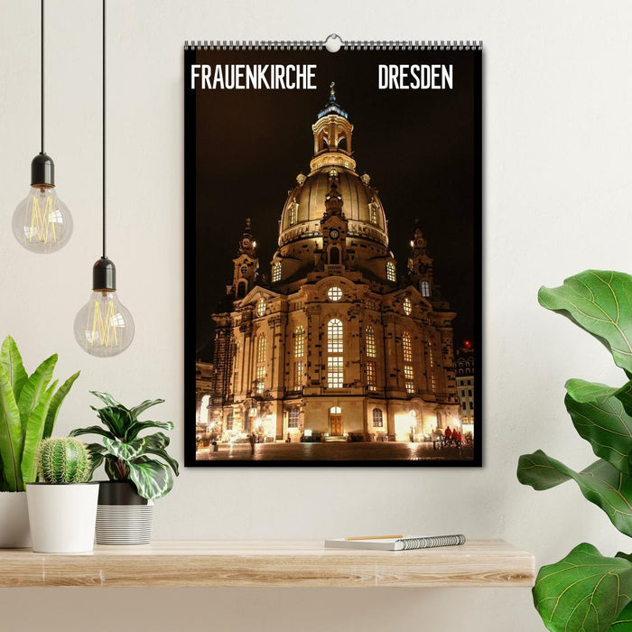 Frauenkirche Dresden (CALVENDO Wandkalender 2024)