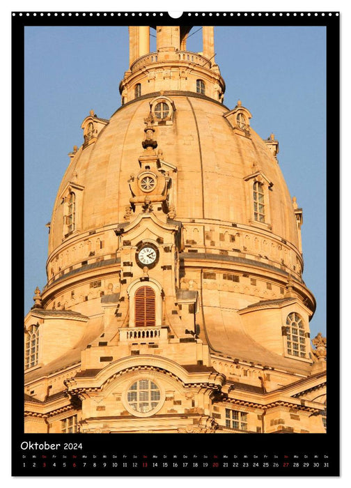 Frauenkirche Dresden (CALVENDO Wandkalender 2024)