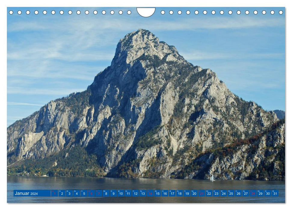 Der Berg und sein See (CALVENDO Wandkalender 2024)