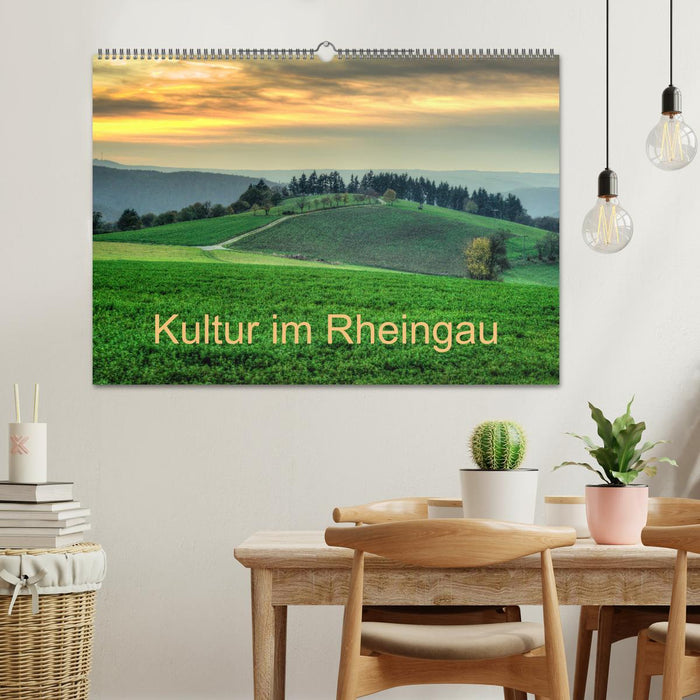 Kultur im Rheingau (CALVENDO Wandkalender 2024)