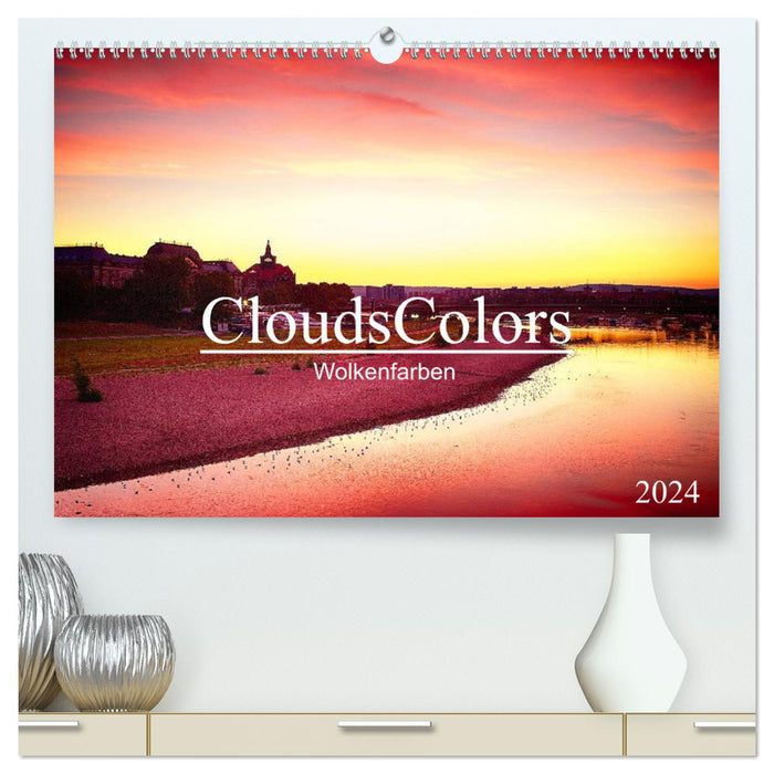 CloudsColors 2024 (CALVENDO Premium Wall Calendar 2024) 