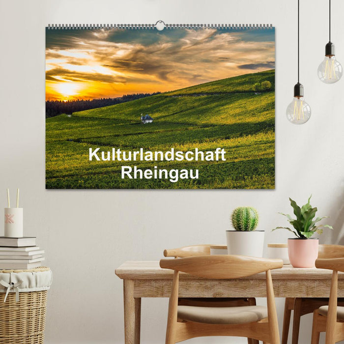 Paysage culturel du Rheingau (calendrier mural CALVENDO 2024) 