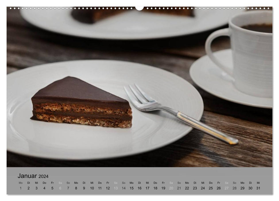 Süßkram - Leckereien aus der Küche (CALVENDO Premium Wandkalender 2024)