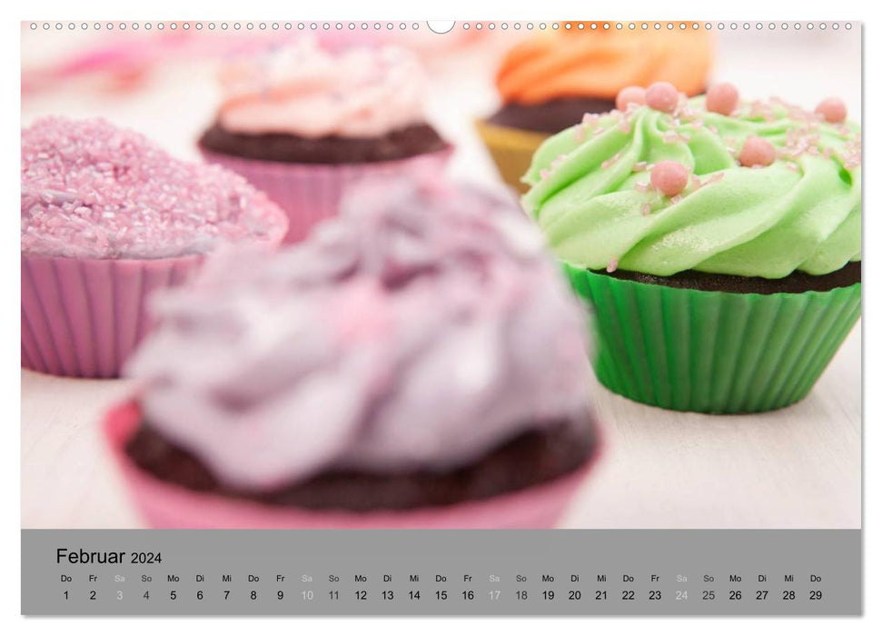 Sweets - delicacies from the kitchen (CALVENDO Premium Wall Calendar 2024) 
