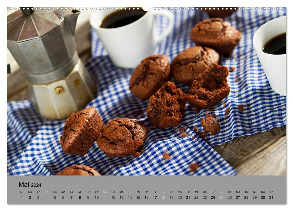 Sweets - delicacies from the kitchen (CALVENDO Premium Wall Calendar 2024) 