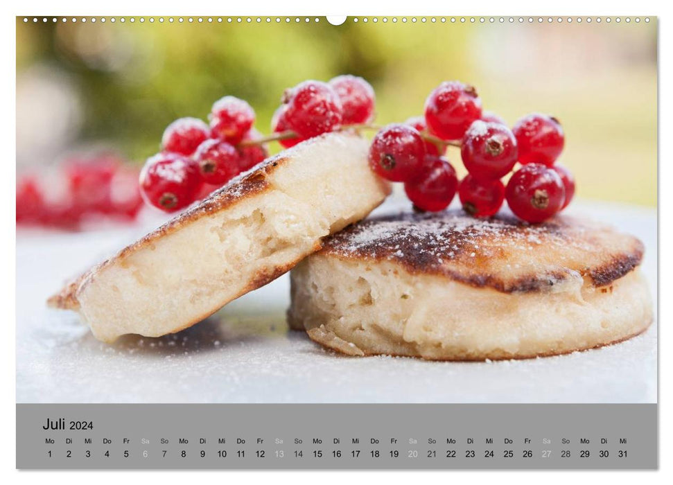 Süßkram - Leckereien aus der Küche (CALVENDO Premium Wandkalender 2024)