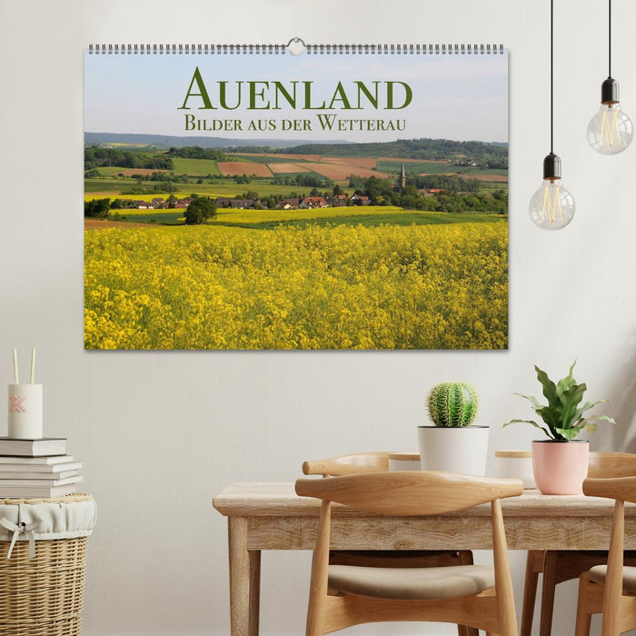 Auenland - Bilder aus der Wetterau (CALVENDO Wandkalender 2024)