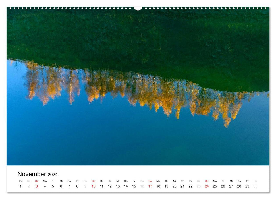 Auenland - Bilder aus der Wetterau (CALVENDO Wandkalender 2024)