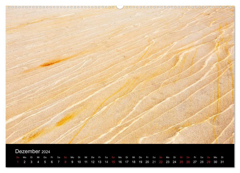 Sand and Stone 2024 (CALVENDO Premium Wall Calendar 2024) 