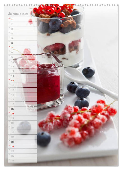 Süße Versuchungen / Geburtstagskalender (CALVENDO Premium Wandkalender 2024)