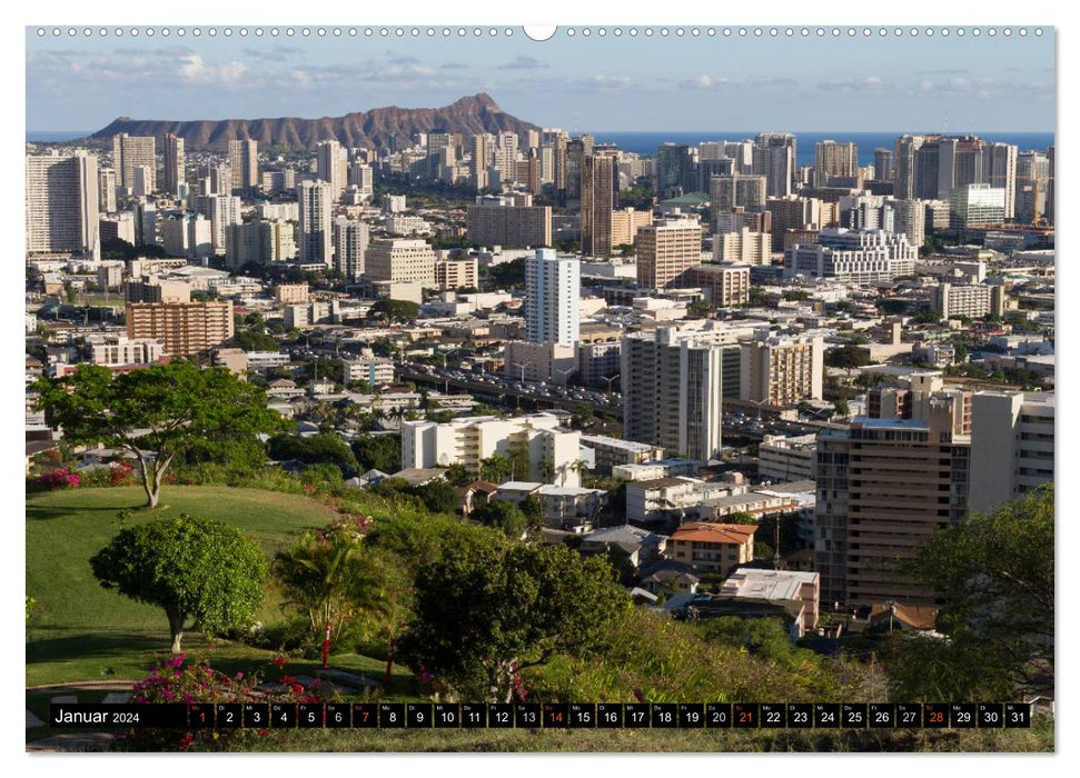 Hawai'i - Teil 2 (CALVENDO Wandkalender 2024)