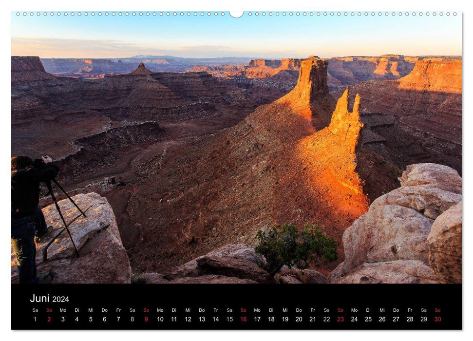 Canyonlands 2024 (CALVENDO Premium Wall Calendar 2024) 