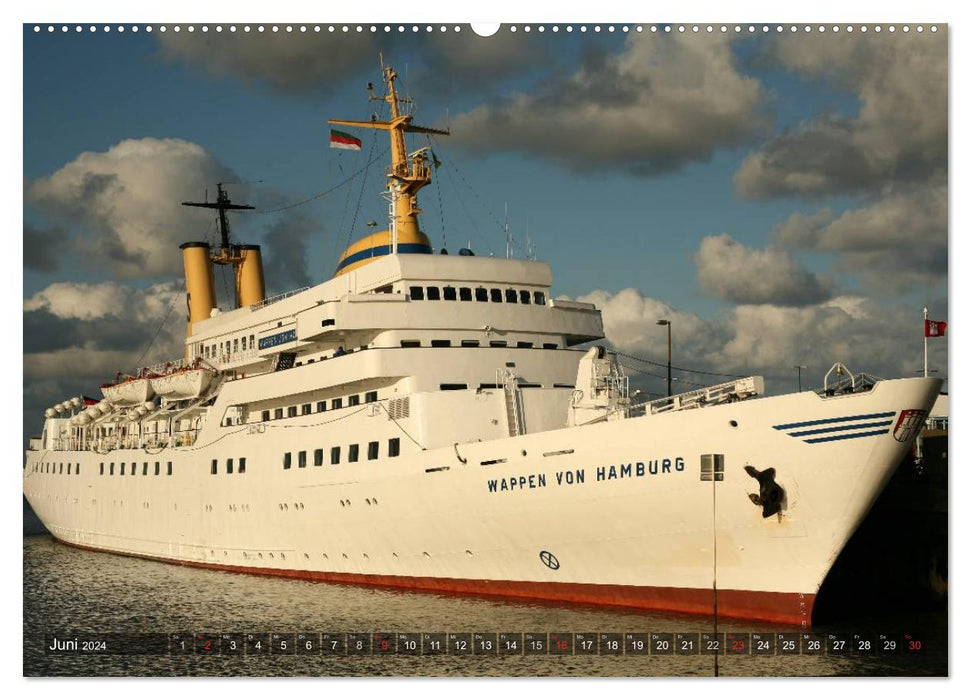 Watch ships (CALVENDO Premium Wall Calendar 2024) 