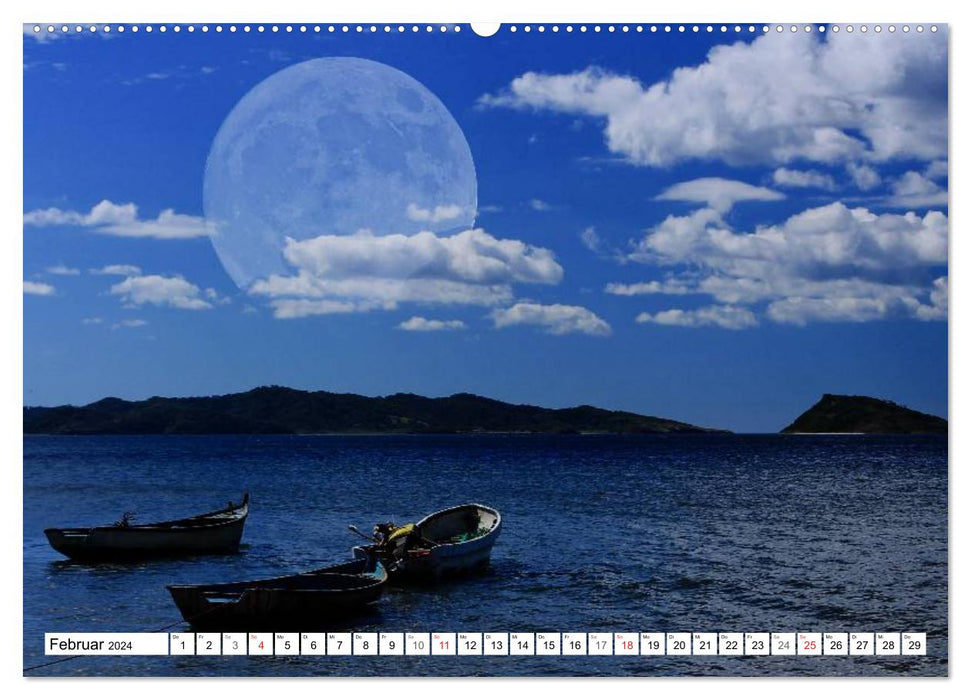 Dreams in the Moonlight (CALVENDO Premium Wall Calendar 2024) 