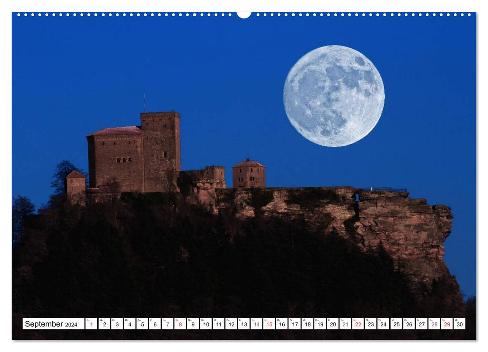 Dreams in the Moonlight (CALVENDO Premium Wall Calendar 2024) 