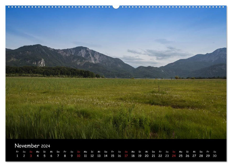 Beautiful Upper Bavaria (CALVENDO Premium Wall Calendar 2024) 