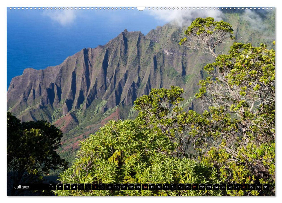Hawai'i - Teil 1 (CALVENDO Wandkalender 2024)