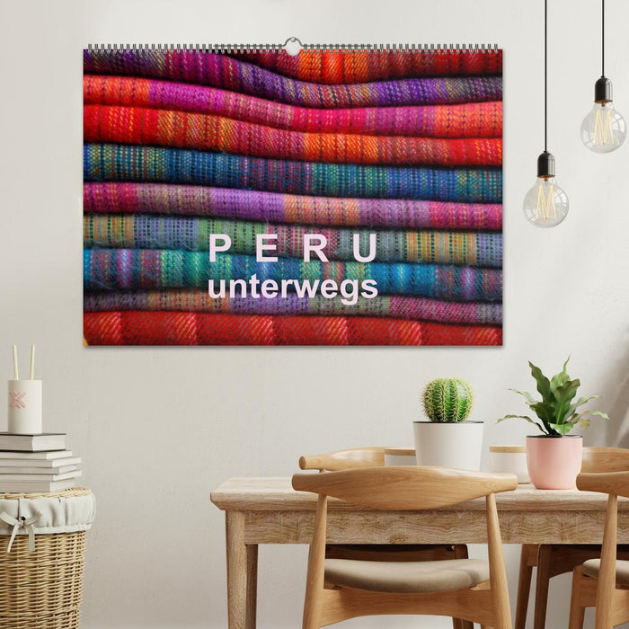 Pérou – en mouvement (calendrier mural CALVENDO 2024) 