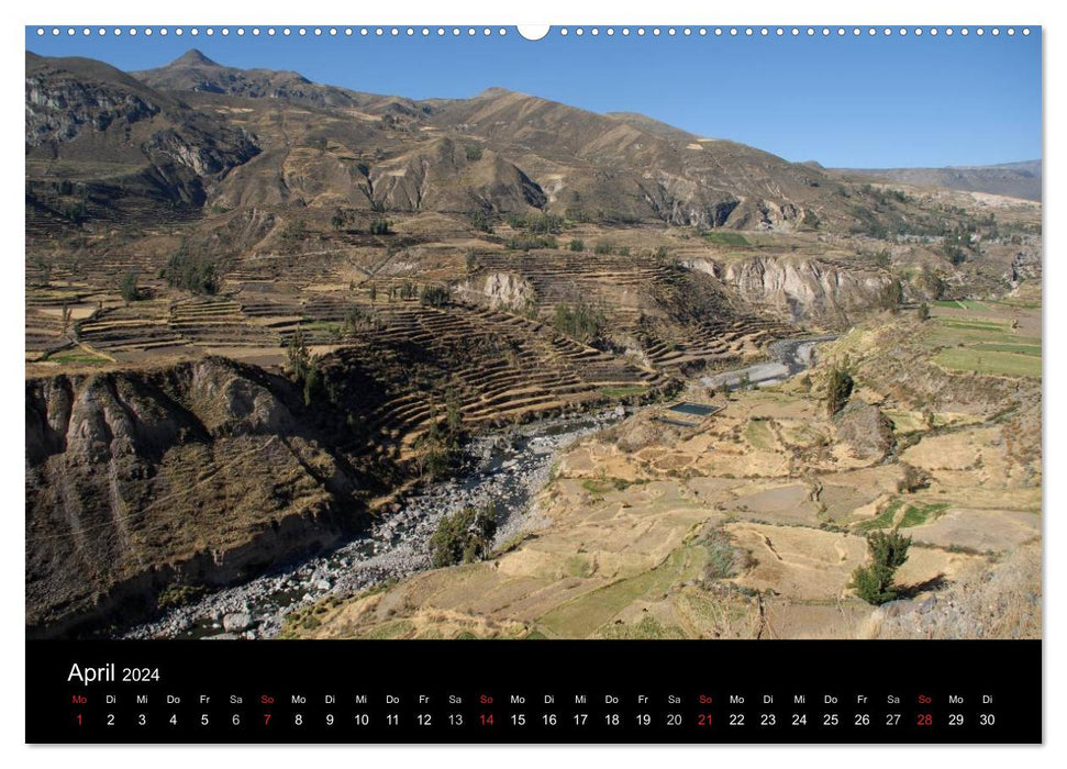 Pérou – en mouvement (calendrier mural CALVENDO 2024) 