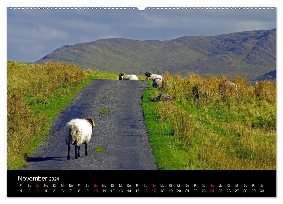 Scotland and Ireland's West (CALVENDO Premium Wall Calendar 2024) 