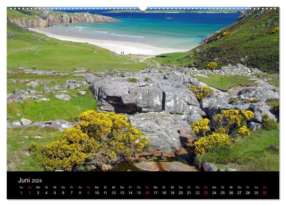 Scotland and Ireland's West (CALVENDO Premium Wall Calendar 2024) 