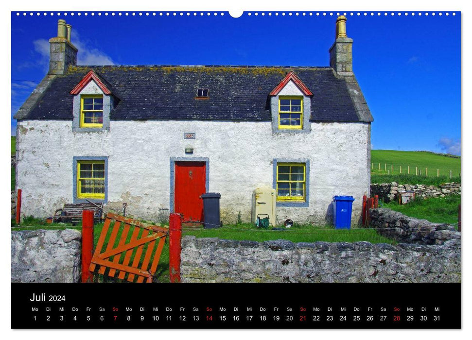 Schottlands und Irlands Westen (CALVENDO Premium Wandkalender 2024)