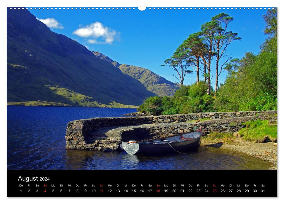 Scotland and Ireland's West (CALVENDO Premium Wall Calendar 2024) 