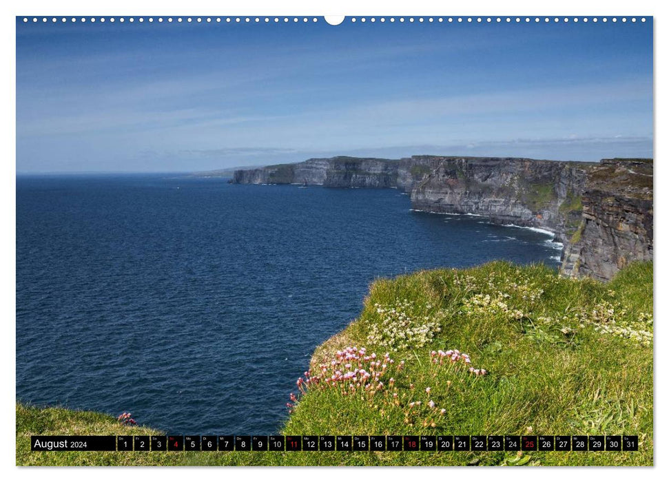 Impressions d'Irlande sud-ouest et ouest (calendrier mural CALVENDO 2024) 