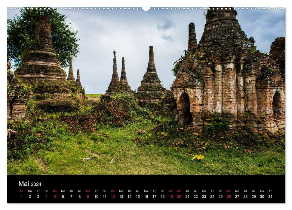 Myanmar – Impressions (Calvendo Premium Calendrier mural 2024) 