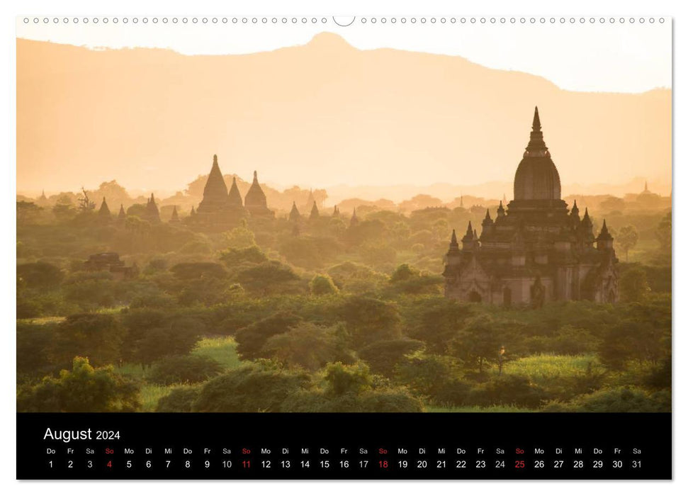 Myanmar - Impressions (CALVENDO Premium Wall Calendar 2024) 