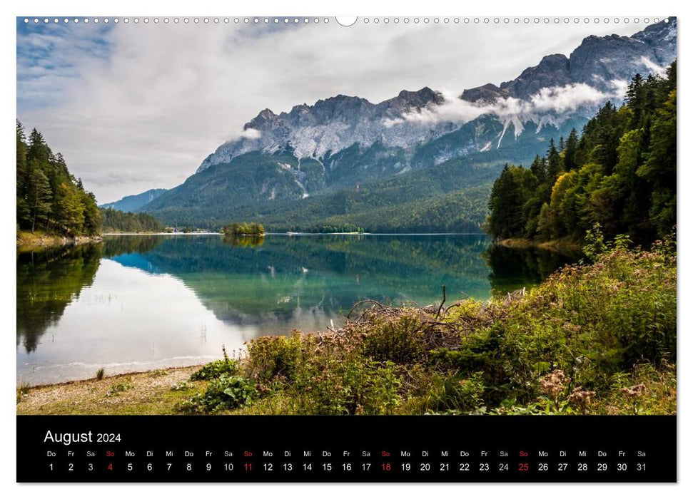 Paysage de rêve Werdenfelser Land - Partie II (calendrier mural CALVENDO 2024) 